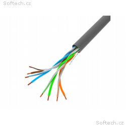 LANBERG LAN KABEL CAT.5E UTP 305M PEVNÝ CU ČERNÝ F