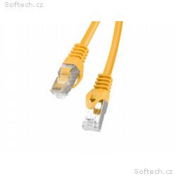 LANBERG Patch kabel cat6 FTP 2m žlutý Fluke Passed