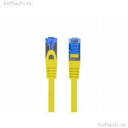 LANBERG PATCHCORD CAT.6A S, FTP LSZH CCA 1M ŽLUTÝ 