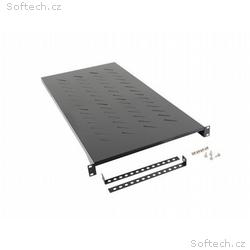 LANBERG 19" PEVNÁ POLICE 1200 MM ČERNÁ (1U, 483X91