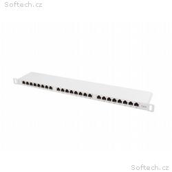 LANBERG PATCH PANEL 24 PORTŮ 0,5U 19" CAT.6 FTP ST