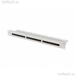 LANBERG PATCH PANEL 24 PORTŮ 1U 19" CAT.6 UTP S PO