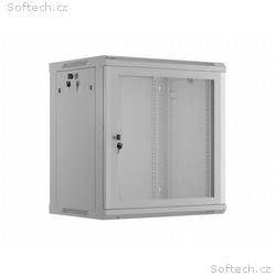NÁSTĚNNÁ INSTALAČNÍ SKŘÍŇ 19" 12U 600X450 ŠEDÉ PER