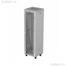 19" VOLNĚ STOJÍCÍ RACKOVÁ SKŘÍŇ 42U 600X600 ŠEDÉ S