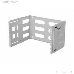 SKLÁDACÍ DRŽÁK PRO MONTÁŽ NA STĚNU19" 6U 497X400, 