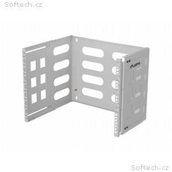 SKLÁDACÍ DRŽÁK PRO MONTÁŽ NA STĚNU 19" 8U 497X400,