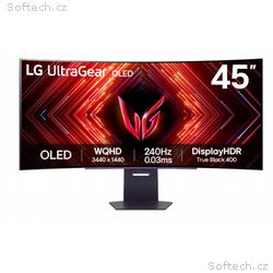 LG UltraGear, 45GS95QE-B, 44,5", OLED, 3440x1440, 