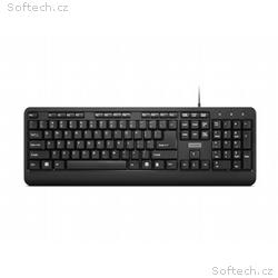 Lenovo 160, Drátové USB-A, US layout, Černá