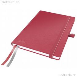 LEITZ Zápisník Complete, A5, čtvereček, červená