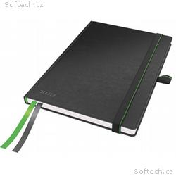 LEITZ Zápisník Complete, A5, linka, černá
