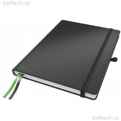 LEITZ Zápisník Complete, A4, linka, černá