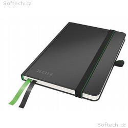 LEITZ Zápisník Complete, A6, linka, černá