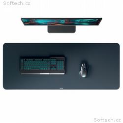 LEITZ podložka na stůl XL 100x40cm sametově šedá