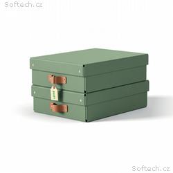LEITZ úložný box, karton, velikost M nízký, 2 ks z