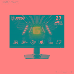 MSI, G272QPF E2, 27", IPS, QHD, 180Hz, 1ms, Black,