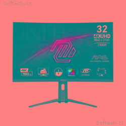 MSI MAG, 321CUP, 31,5", VA, 4K UHD, 160Hz, 1ms, Bl