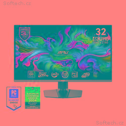 MSI MPG, 321URX, 31,5", QD-OLED, 4K UHD, 240Hz, 0,