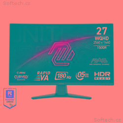 MSI Gaming monitor MAG 274CXF 27" Rapid VA zakřive