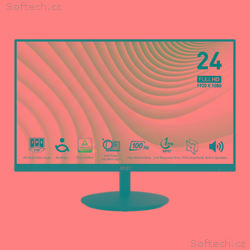 MSI monitor PRO MP242A 23,8" IPS, FHD, 100Hz, 1ms,