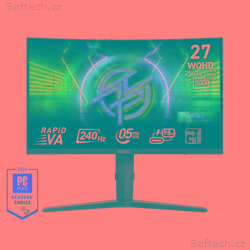 MSI Gaming monitor MPG 275CQRXF 27" Rapid VA zakři
