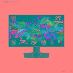 MSI MAG, 271QP QD-OLED X24, 26,5", QD-OLED, QHD, 2