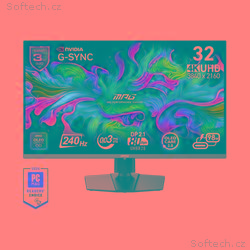 MSI MPG 322URX QD-OLED gaming monitor 31,5" QD-OLE
