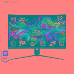 MSI MPG 321CURX QD-OLED gaming monitor 31,5" QD-OL