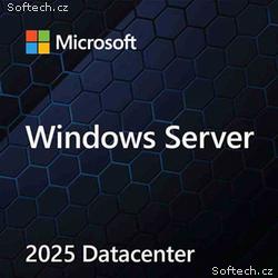 OEM Win Svr Datacenter 2025 64bit CZ 1pk DVD 16 Co