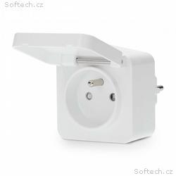 Nedis WIFIPO130EWT - WiFi Chytrá Zásuvka | IP44 | 
