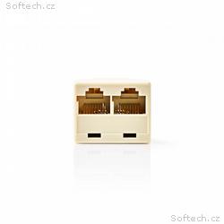 Nedis CTGB90991IY - Telecom Network Splitter | RJ4