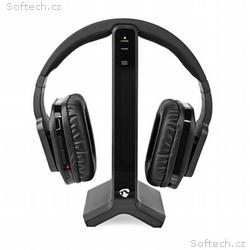 Nedis HPRF321BK - Bezdrátová TV sluchátka | RF | P