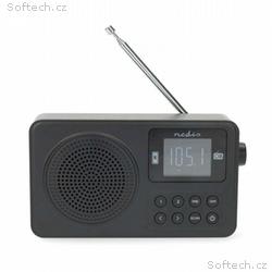 Nedis RDFM2225BK - FM Rádio | 2 W | Napájení Accu,