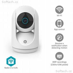 Nedis WIFICI23CWT SmartLife Vnitřní Kamera | Wi-Fi