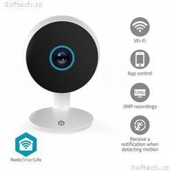 Nedis WIFICI08CWT SmartLife Vnitřní Kamera | Wi-Fi
