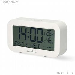 Nedis CLDK2005WT - Digitální Stolní Budík | LED | 