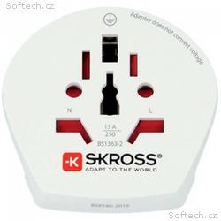 Skross SKR1500211EC- Cestovní Adaptér Svět do Evro