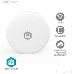Nedis WIFISA11CWT - Monitor kvality ovzduší SmartL