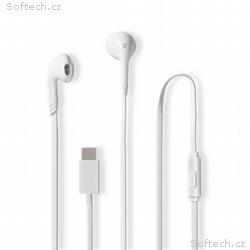 Nedis HPWD4024WT- Kabelová Sluchátka | Do uší | US