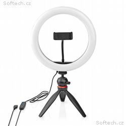 Nedis RLSTND100BK - Kruhové Světlo | 10 inch | 120