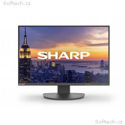 Sharp 24" EA242W Black - 1920x1200, IPS, W-LED, DP