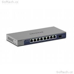 Netgear 8P Gbit Unmanaged Switch, 1x 10G SFP+ 