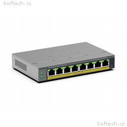 Netgear 8PT GIGABIT UNMANAGEABLE PLUS SWITCH W, PO