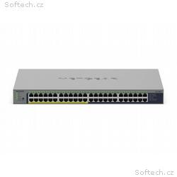 Netgear 48PT GIGABIT UNMANAGEABLE PLUS SWITCH W, P