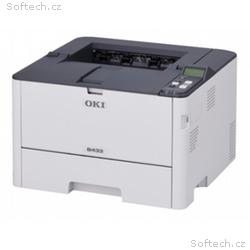 OKI B433dn A4, čb, 1200x1200, 40 ppm, USB 2.0, LAN