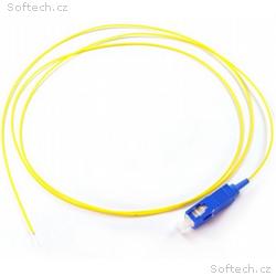 OPTIX SC, APC Optický pigtail 09, 125 1m G657A2