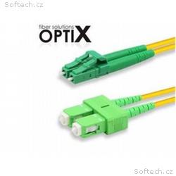 OPTIX SC, APC-LC, APC patch cord 09, 125 1m duplex