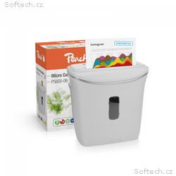 PEACH skartovač Micro Cut PS600-06, P-,5 65dB, 4 l