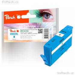 PEACH kompatibilní cartridge HP No. 903XL, azurová