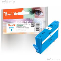 PEACH kompatibilní cartridge HP No. 903, azurová, 