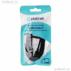 Platinet Datový Kabel USB-C - USB-C 5A, 100W, 1,5m